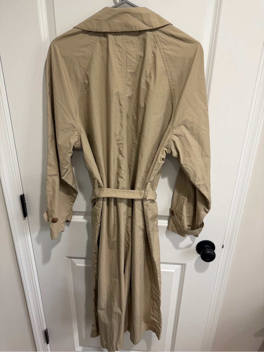GAP Oversized Mac Coat in Beige - Picture 3 of 5